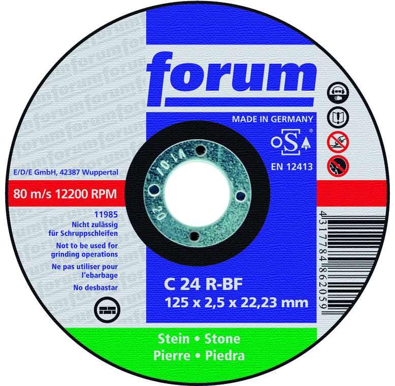 Forum Trennscheibe C 24 R-BF 115x2,5x22,23mm