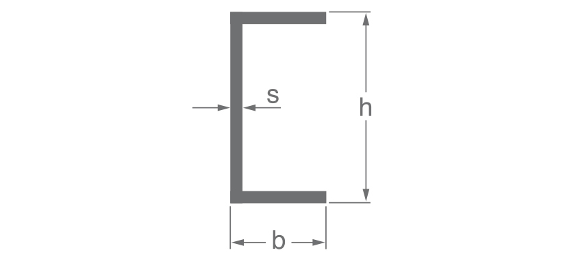 Artikelbild 1 des Artikels ALU - U-Profil 20x20x20x2 mm EV1 ALU - U-Profil 20x20x20x2 mm EV1
