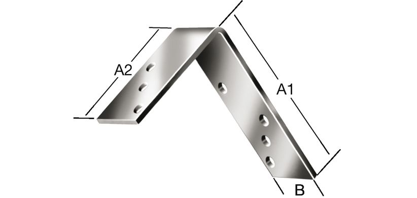 Artikelbild 1 des Artikels Starker Balkenwinkel 100/75x30mm - 179 100 Z Starker Balkenwinkel 100/75x30mm - 179 100 Z