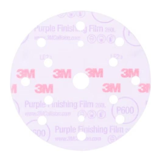 3M 260L+ Hookit Schleifscheiben 150mm P600