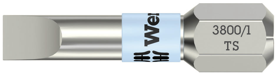 Artikelbild 1 des Artikels Wera Schlitz Bit 3800/1 TS 1,0x5,5x25mm Edelstahl Wera Schlitz Bit 3800/1 TS 1,0x5,5x25mm Edelstahl