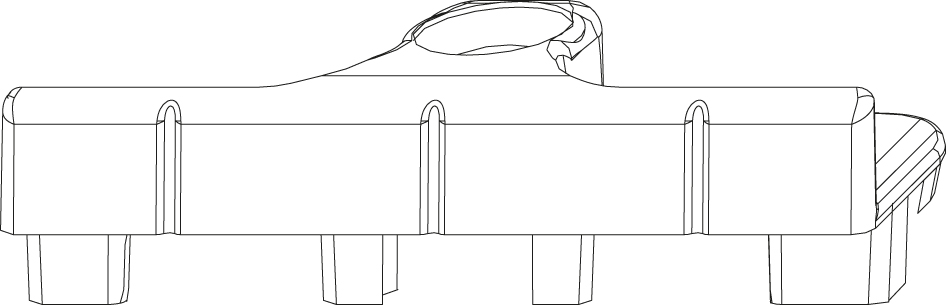 355270 Schließteil i.S. f. PVC - 2 mm Anpressdruck