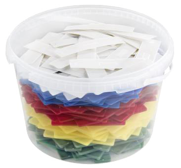 Verglasungsklötze Kst. im Eimer 100x24mm "Jonny´s"