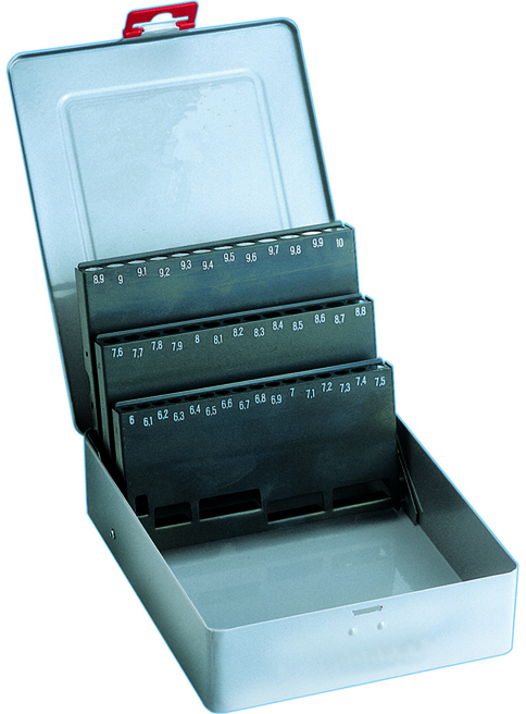 Artikelbild 1 des Artikels Forum Metallkassette leer für 19 Bohrer Forum Metallkassette leer für 19 Bohrer