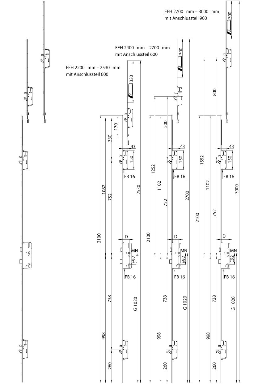 Artikelbild 1 des Artikels 620670 Roto Türverschluss Kombi koppelb.45/92/16/8 620670 Roto Türverschluss Kombi koppelb.45/92/16/8