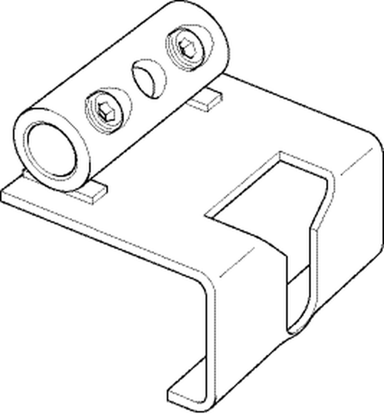 Artikelbild 1 des Artikels GEZE Verriegelungsmitnehmer OL90  A=11,5mm GEZE Verriegelungsmitnehmer OL90  A=11,5mm