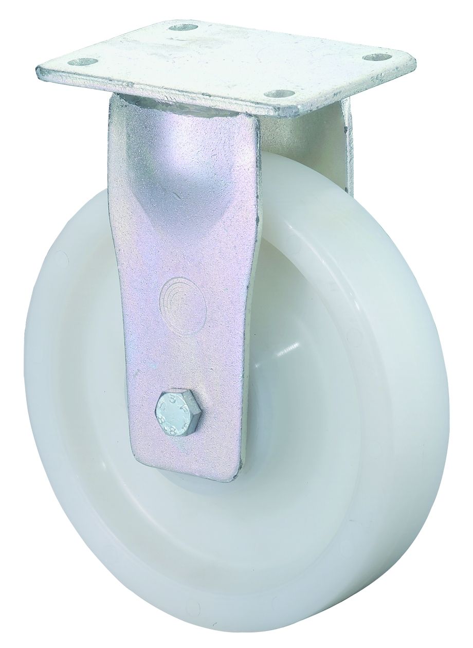 Artikelbild 1 des Artikels Schwerlast-Bockrolle Ø100mm Kunststoff weiß Schwerlast-Bockrolle Ø100mm Kunststoff weiß