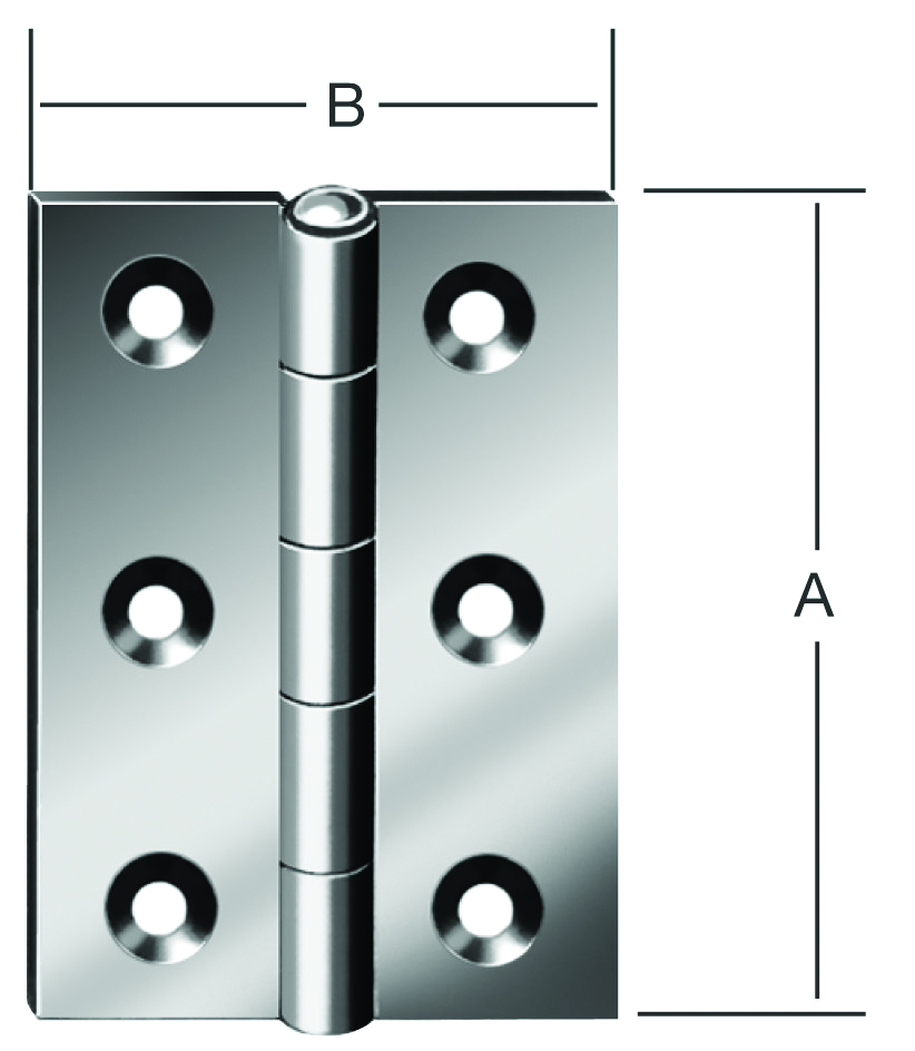 Artikelbild 1 des Artikels Ger.halbbreite Scharniere 100x72mm - 502 100 Z Ger.halbbreite Scharniere 100x72mm - 502 100 Z