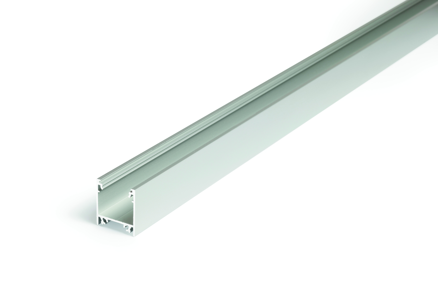 LED Leuchtenprofil 23 x 25mm, Alu, Länge 2000mm,