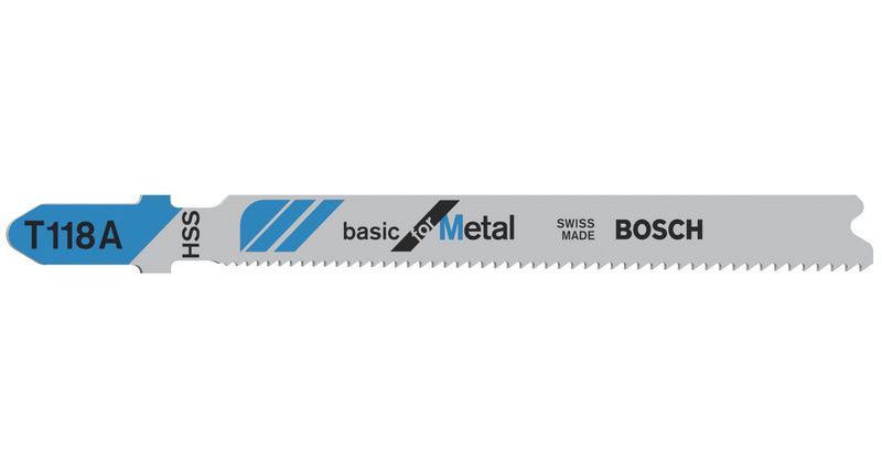 Bosch Stichsägeblätter T 118 A Metall