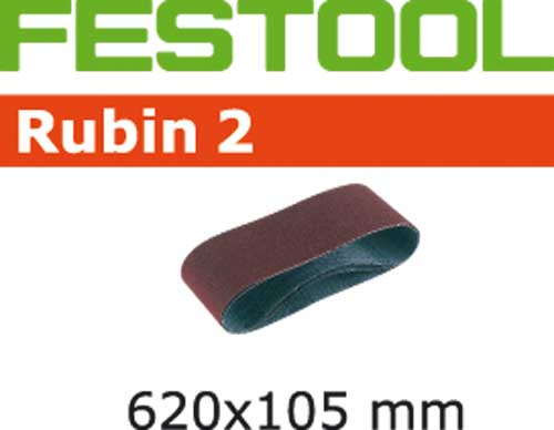 Festool Schleifband 105x620mm Rubin 2 K60