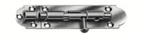 Grendelriegel Art. 105 gelb verzinkt/ 80 mm