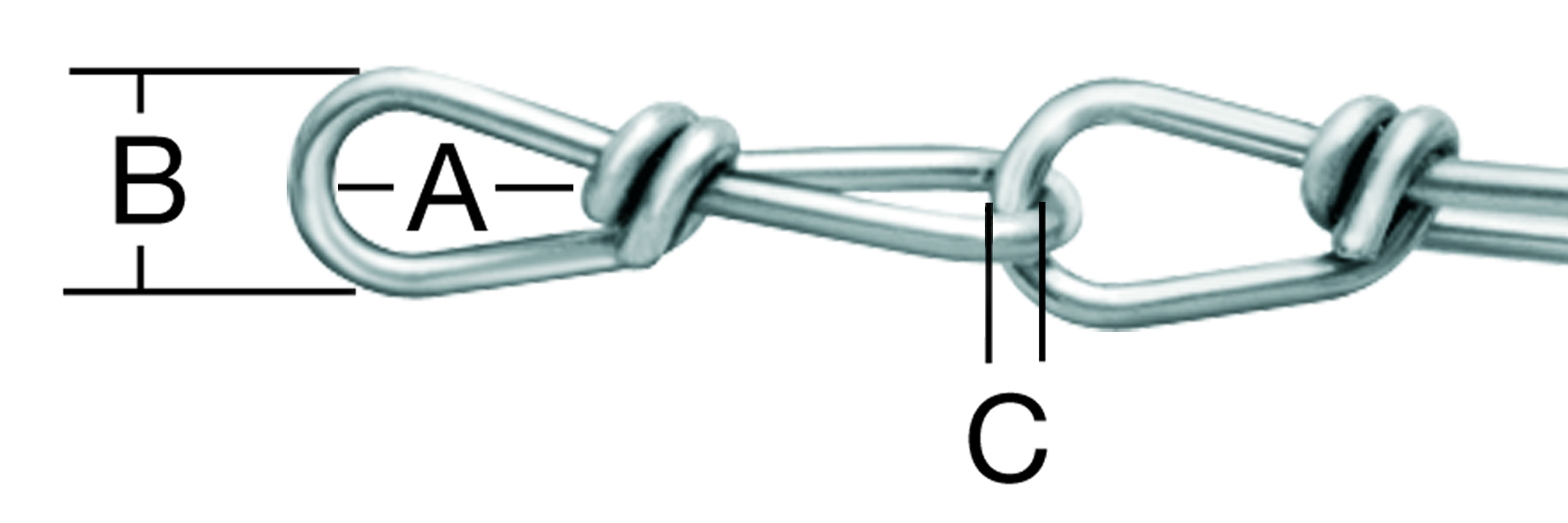 Artikelbild 1 des Artikels Knotenkette 5686/K 160 1,6x23,0 mm galv.-vz. Knotenkette 5686/K 160 1,6x23,0 mm galv.-vz.