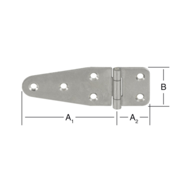 Kistenband Edelstahl  80/30 x 37 x 1,5 mm