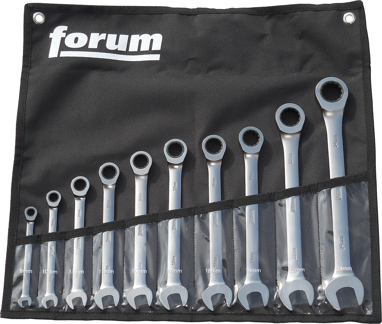 Forum Maulschlüssel mit Ringratsche Satz 10teilig
