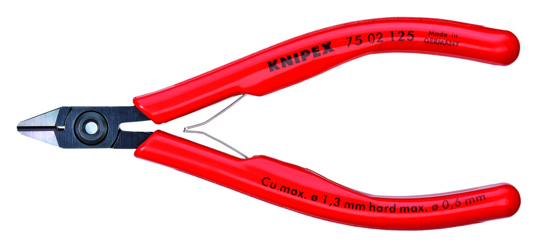 KNIPEX Elektronik-Seitenschneider 7512 125mm