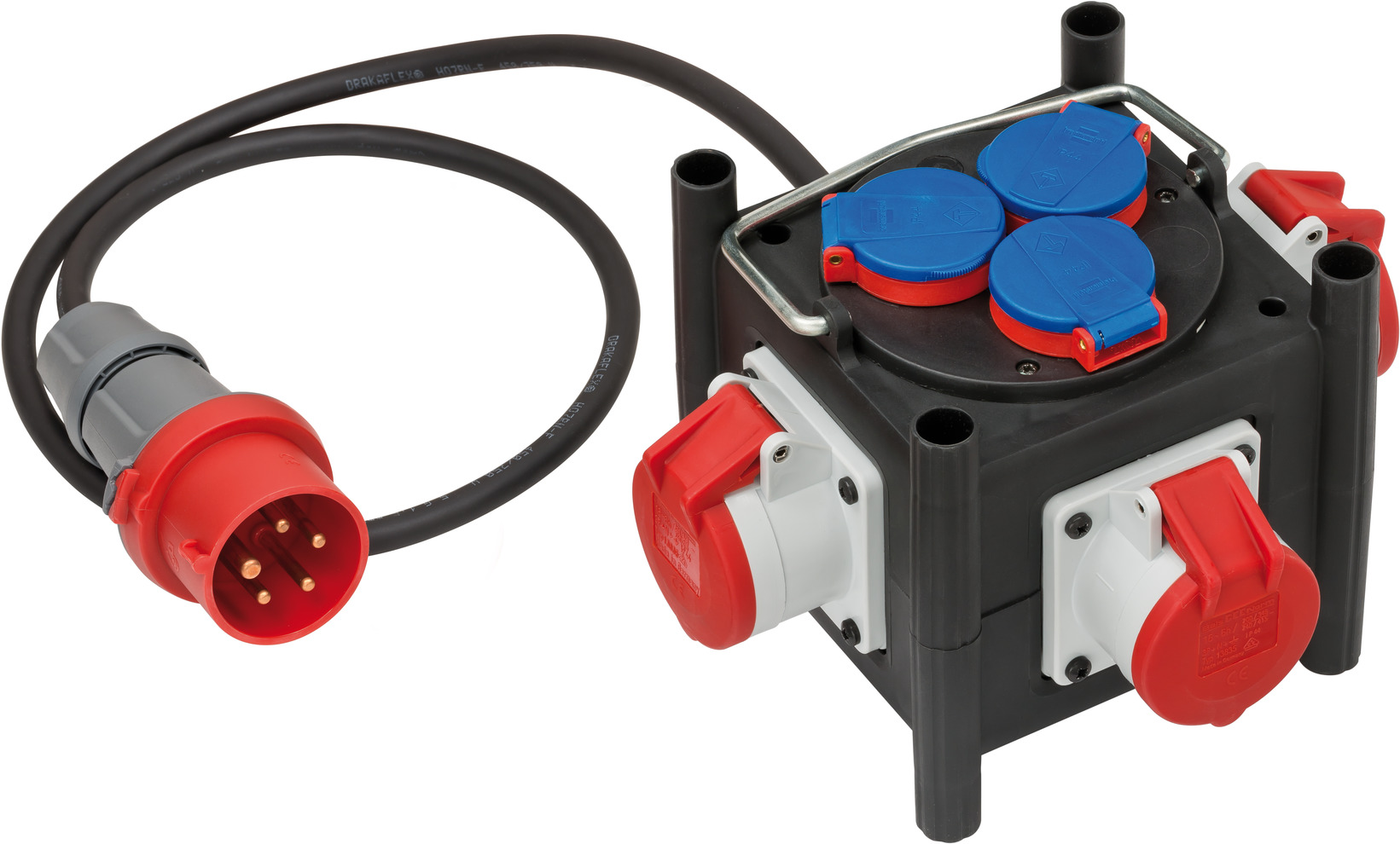 Artikelbild 1 des Artikels Kompakter Stromverteiler BSV 3 LS E/16 2 IP44 Kompakter Stromverteiler BSV 3 LS E/16 2 IP44