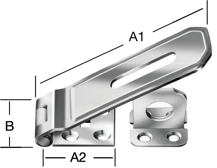 gerollte Überfalle extra stark 200x50mm verzinkt