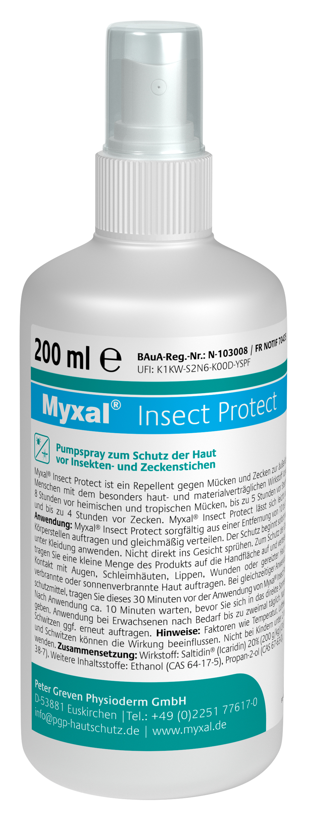 Myxal Mücken- und Zeckenspray Insect Protect