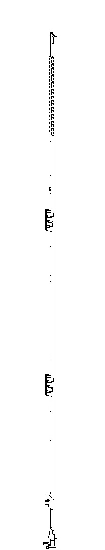 245715 Roto NT Rundbogen Bauteil senkrecht 420