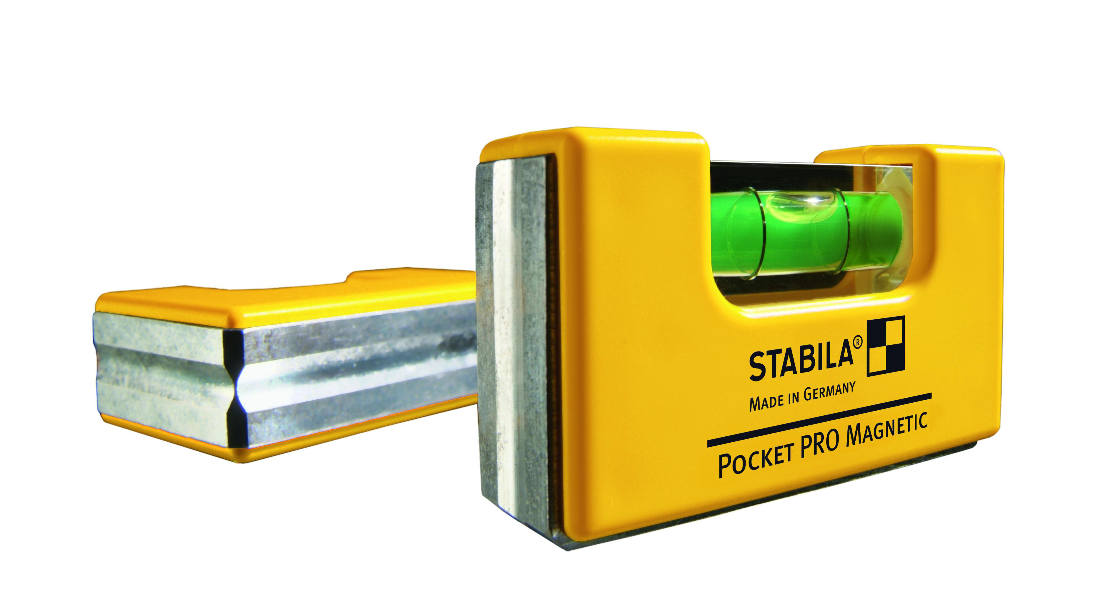 Stabila Mini-Magnetwasserwaage Pocket Pro Magnetic