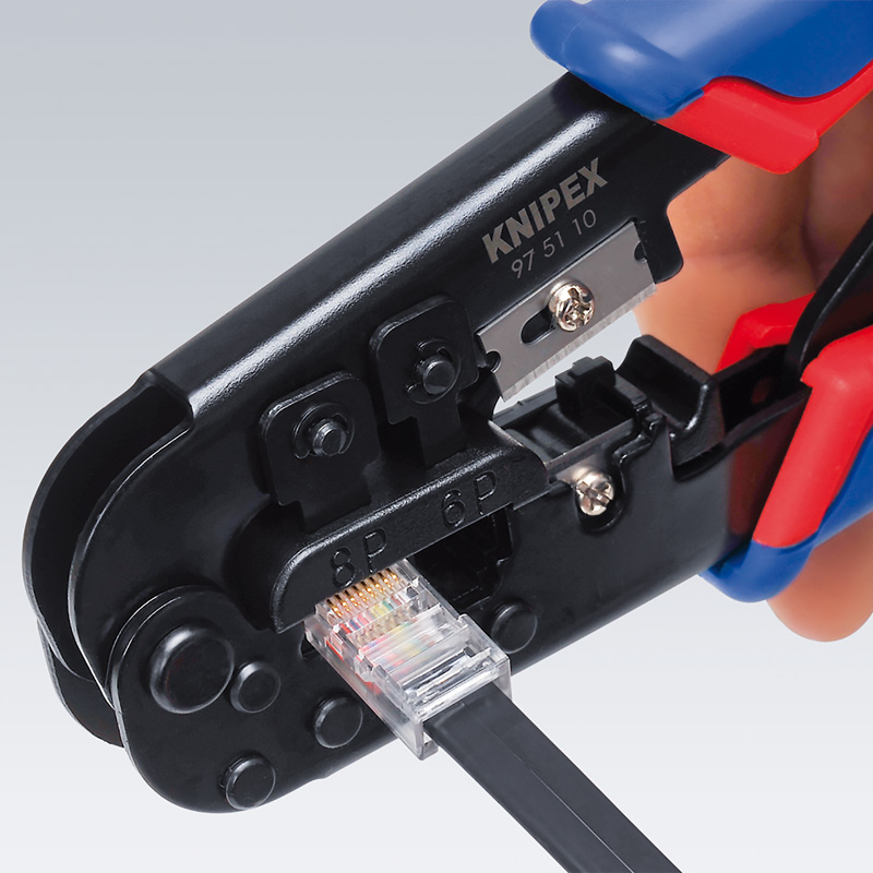 Artikelbild 2 des Artikels KNIPEX Crimpzange für Westernstecker  975110