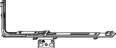 57207 Trend Kippverschluss waagrecht 2 i.S. 300 mm