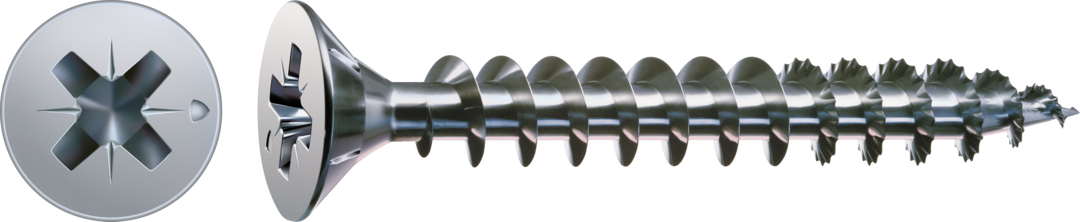 Spanplattenschraube 2,5x10mm Vollgewinde Senkkopf
