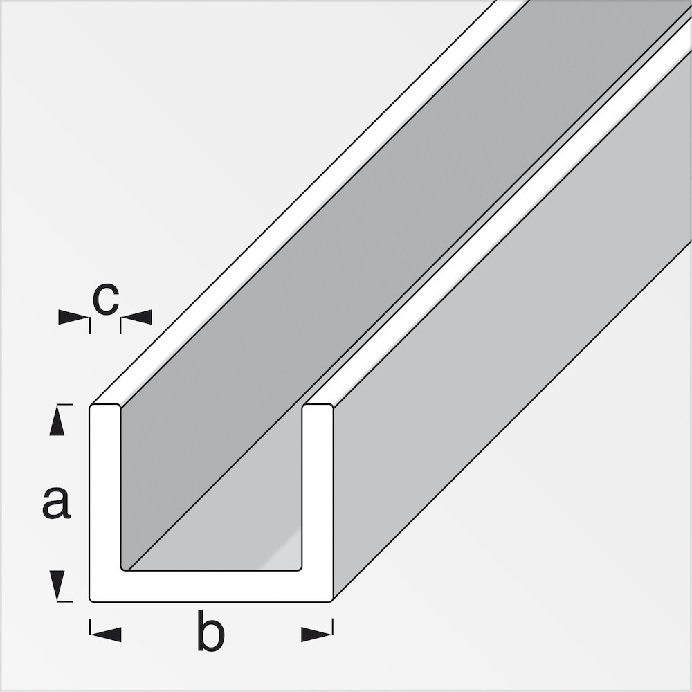 Artikelbild 4 des Artikels alfer U-Profil 8,2 x 10,1 x 1,3mm
