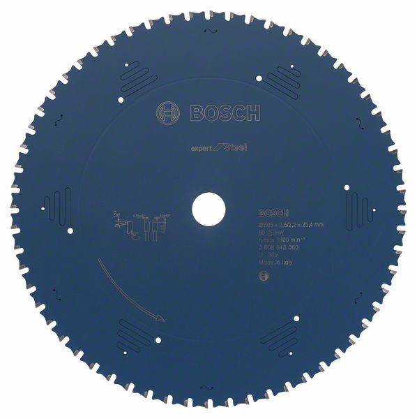 Bosch Kreissägeblatt 305x25,4 Z 60