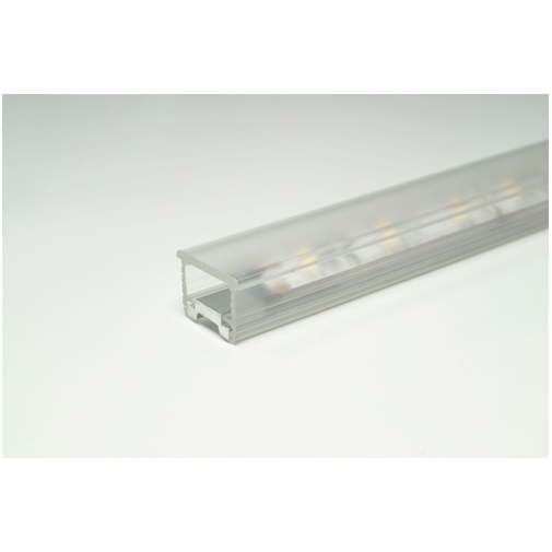 LED-Nutprofil Mec Groove, Kunststoff Transparent,