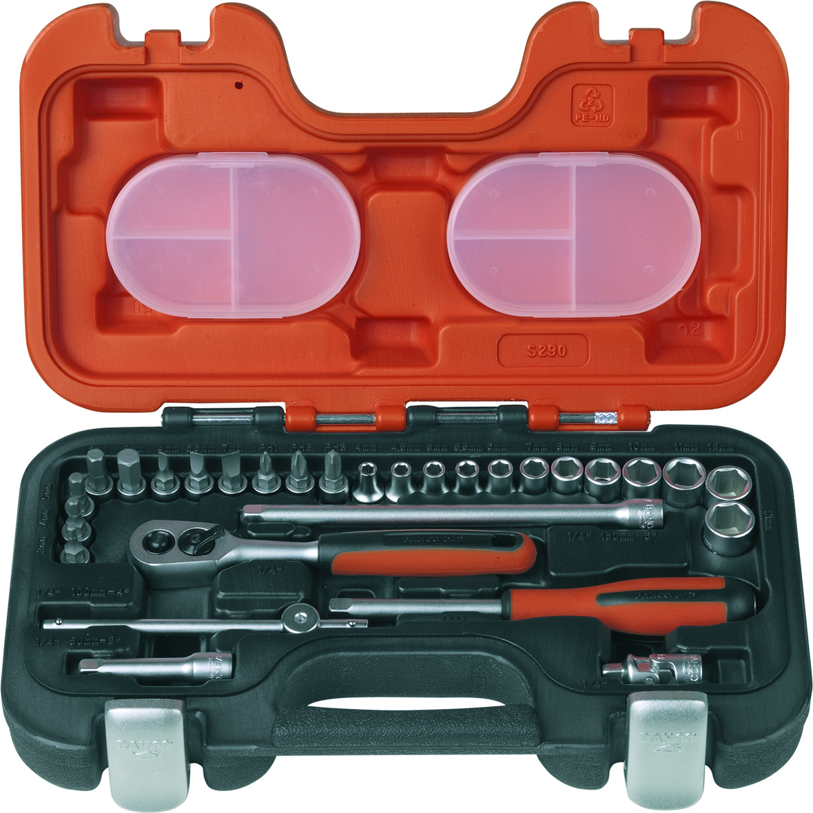 Bahco Steckschlüsselsatz S 290 1/4" 29teilig