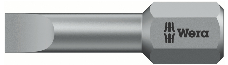 Artikelbild 1 des Artikels Wera Schlitz Bit 800/1 TZ 0,8x5,5x25mm Wera Schlitz Bit 800/1 TZ 0,8x5,5x25mm
