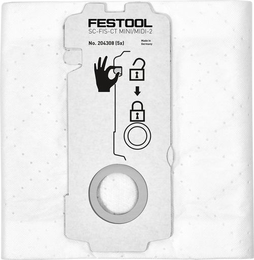 Artikelbild 1 des Artikels Festool Filtersack SC-FIS-CT15 MINI/MIDI-2/5 Festool Filtersack SC-FIS-CT15 MINI/MIDI-2/5