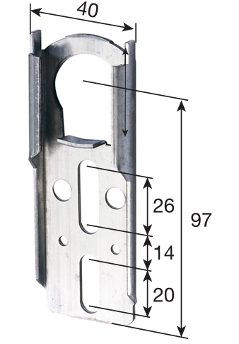 Fertigkastenlager verzinkt
