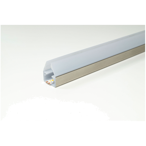 LED-Glaskantenprofil Fly, 15,2 x 19,5mm, für 6-8mm