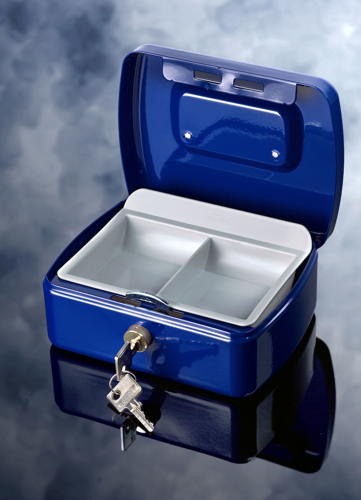 Burg Geldkassette Office 2167 BL blau