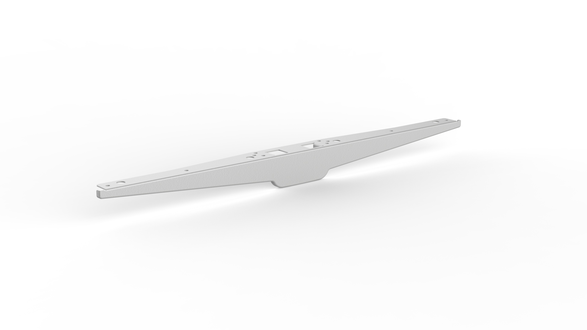 Plattenträger 784mm, RAL 7016 anthrazitgrau