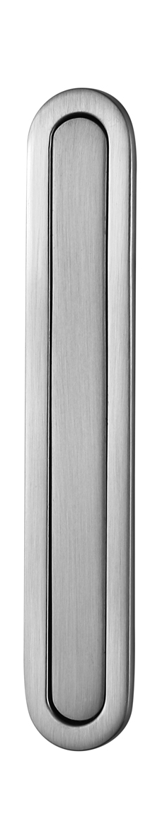 Stirngriff für Schiebetür 3660 Edelstahlfarben