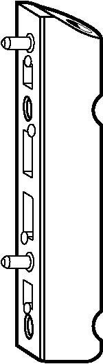 230343 Roto NT Eckband K 3/100 silber