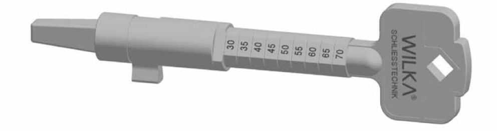 Artikelbild 1 des Artikels Wilka Neubauschlüssel aus Kunststoff Wilka Neubauschlüssel aus Kunststoff