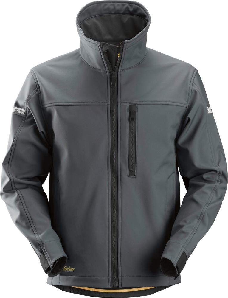 Snickers  Softshell Arbeitsj. Gr.2XL stahlgr-schw