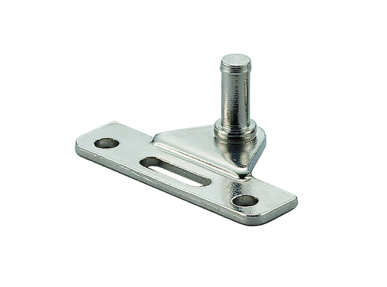 Montageplatte für Klappenstütze, für 20mm breites