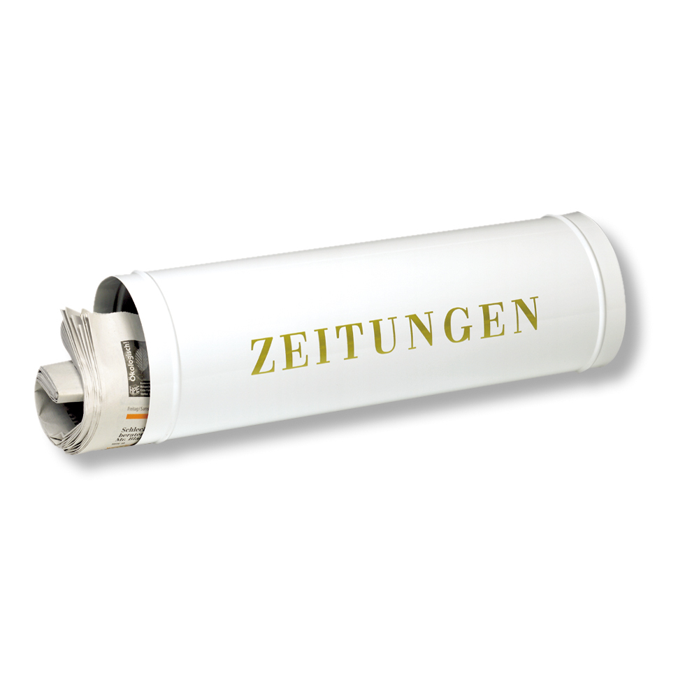 Artikelbild 2 des Artikels Burg Zeitungsbox 800 W weiß Stahl verzinkt