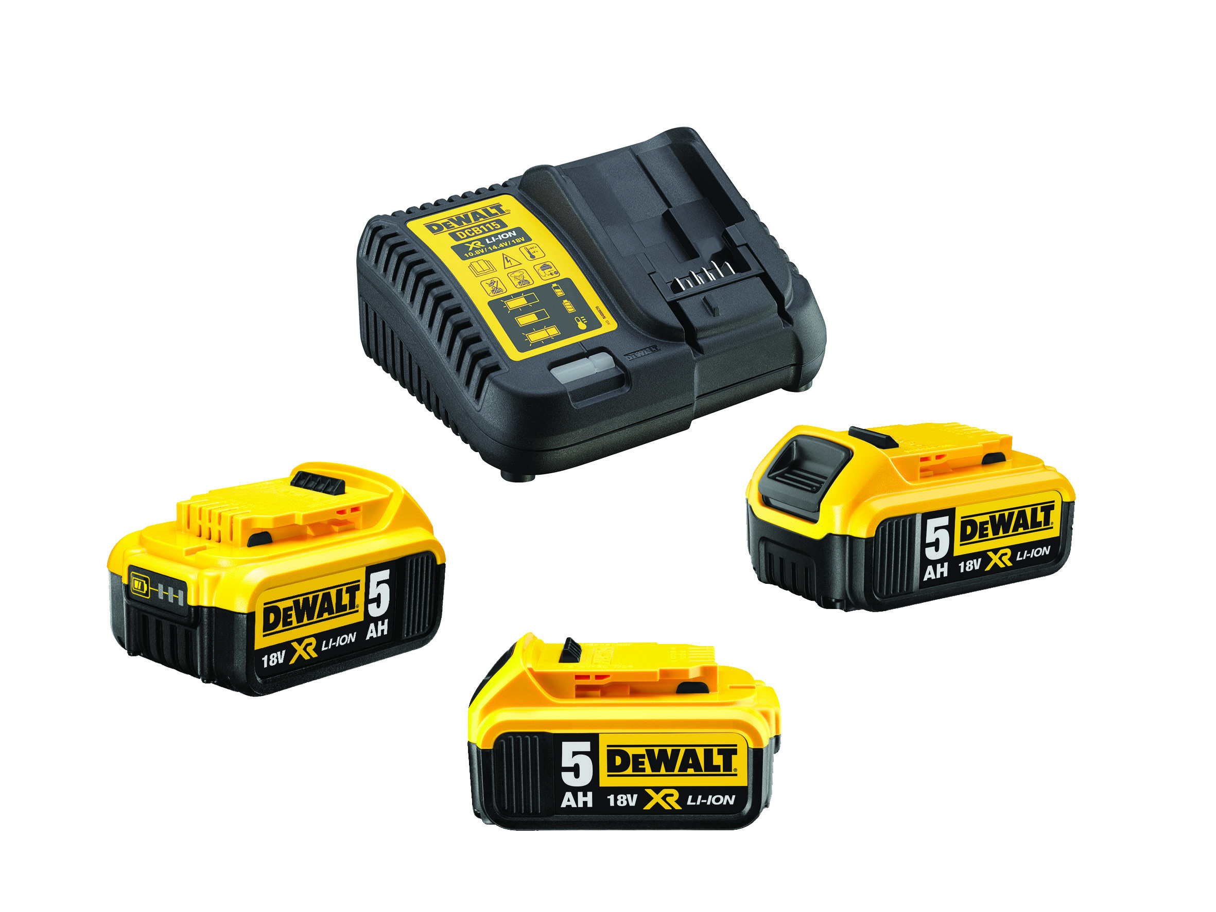 Artikelbild 1 des Artikels Dewalt Akku Plus Starter-Kit 3 x Akku 18V 5,0 Ah Dewalt Akku Plus Starter-Kit 3 x Akku 18V 5,0 Ah