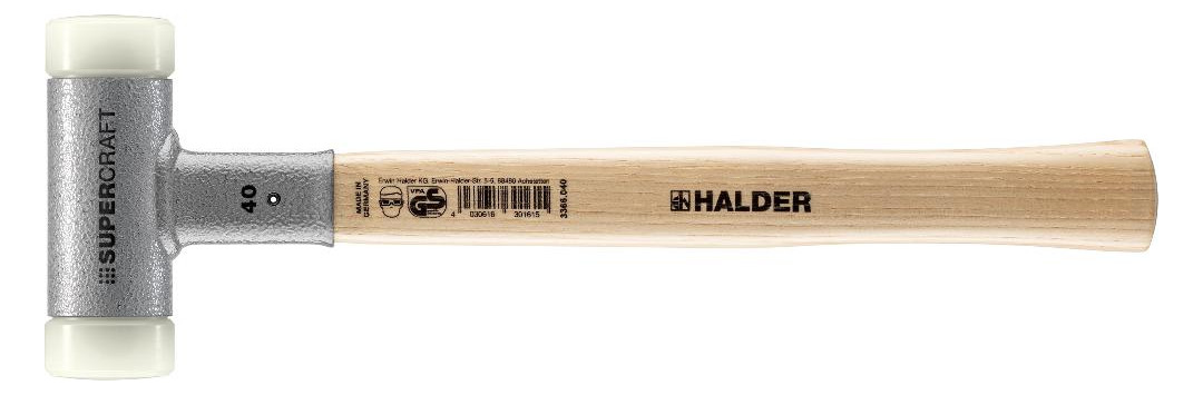 Halder Schonhammer SUPERCRAFT D30mm Nylon rostfr.