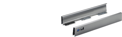 InnoTech Herd-Schubkastenzarge 470mm links,silber