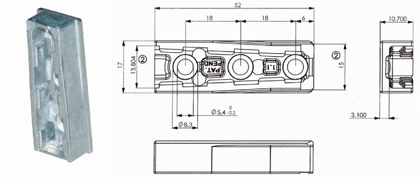 Artikelbild 1 des Artikels Schwerlastverbinder Solid F Schwerlastverbinder Solid F