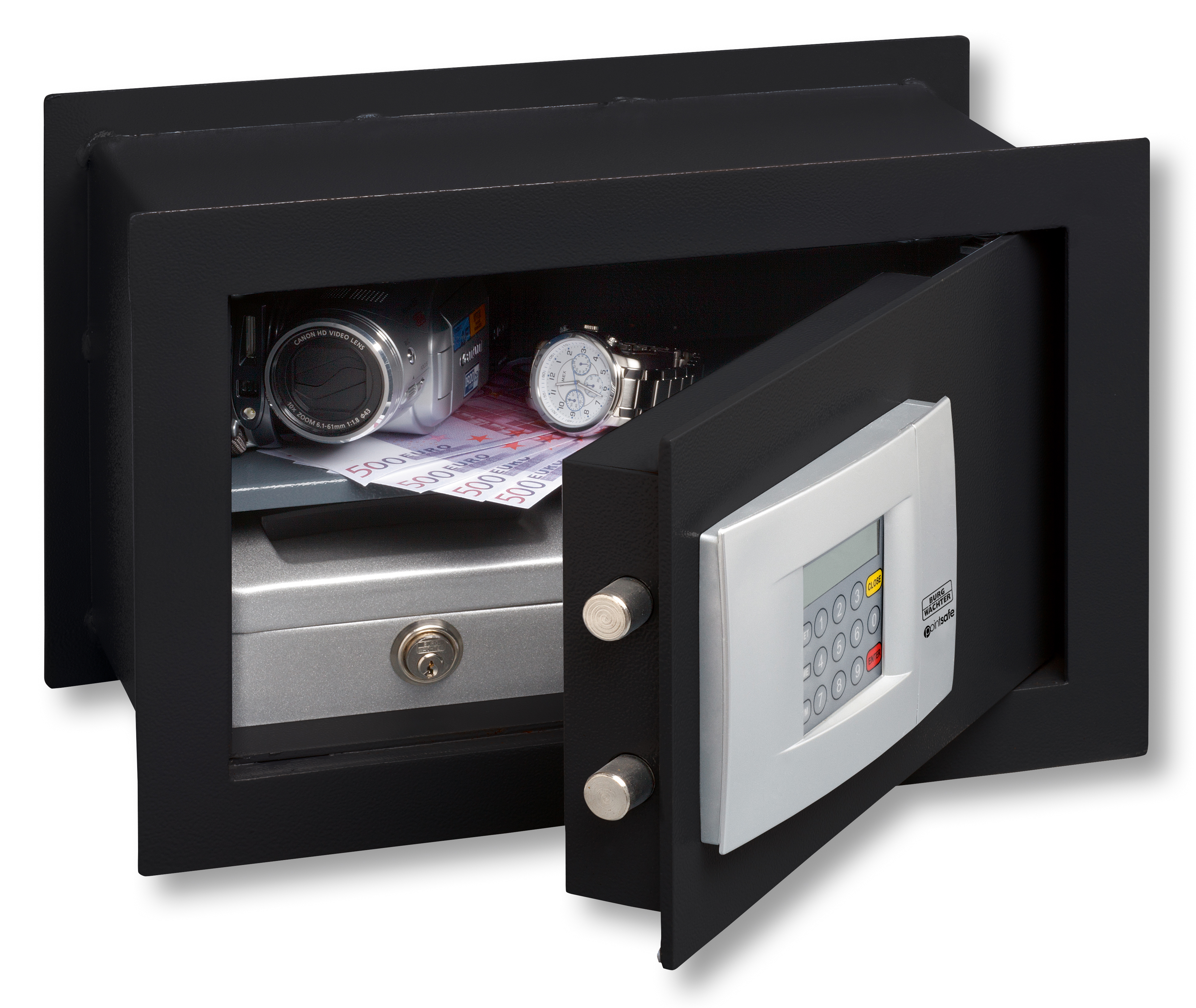 Artikelbild 1 des Artikels Burg Wandtresor PointSafe PW 2 E Burg Wandtresor PointSafe PW 2 E