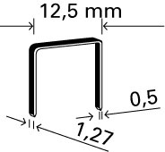 Artikelbild 2 des Artikels Reich Heftklammern A 10mm galvanisiert